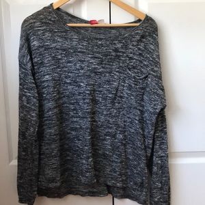 Pocket front sweater